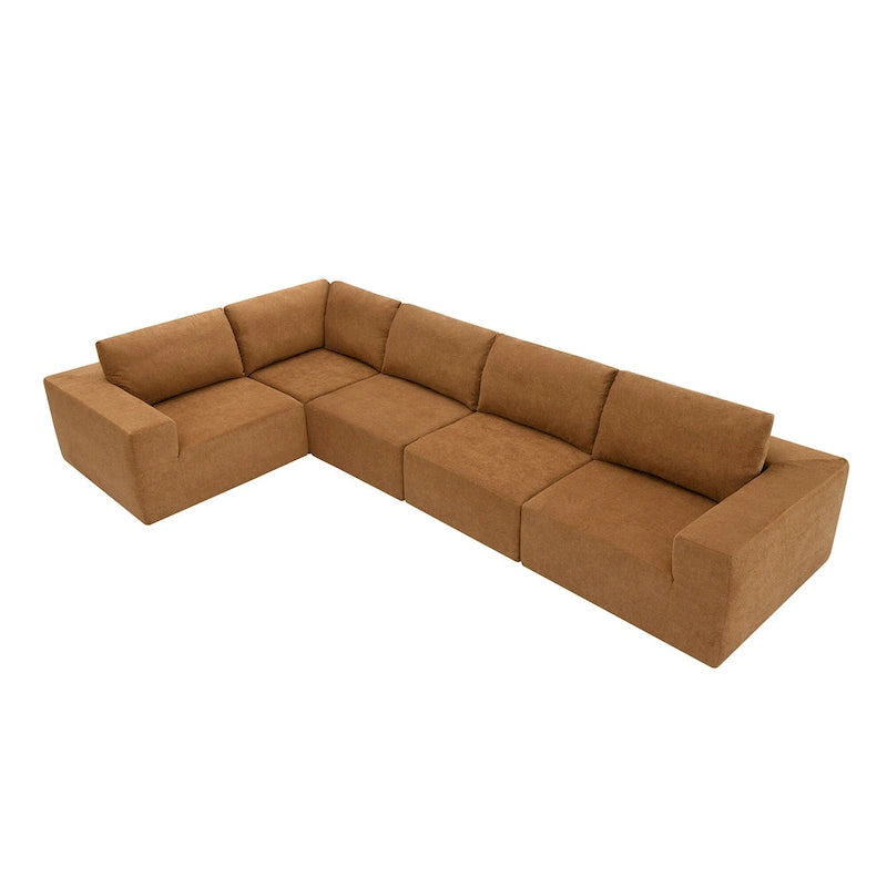 Modular Sectional Sofa, L Shaped Sectional Couch, Cloud Couch Set