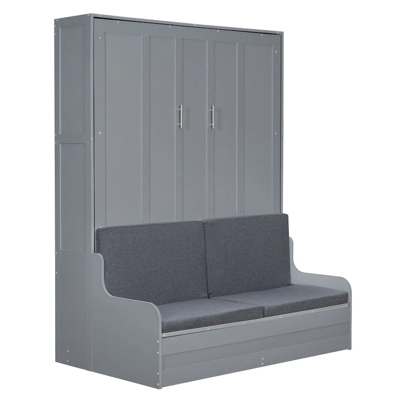 Modern Queen Size Multi-function Murphy Bed with Cushion