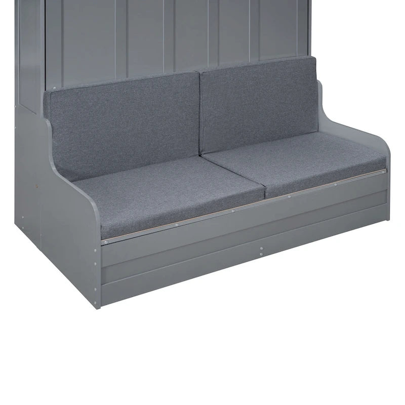 Modern Queen Size Multi-function Murphy Bed with Cushion