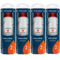 4 pack Everydrop by Whirlpool Refrigerator Filter 2, EDR2RXD1