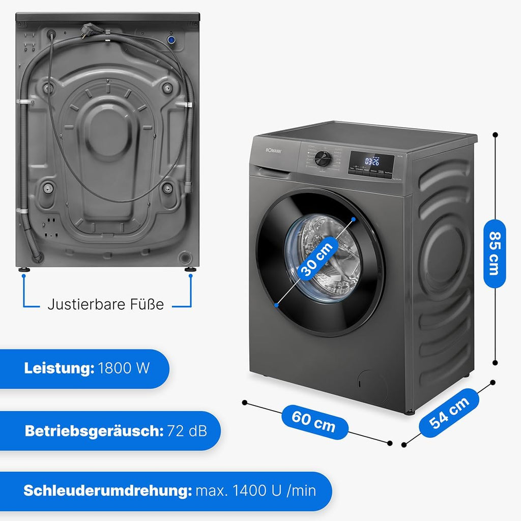 Seitenansicht des Frontladers