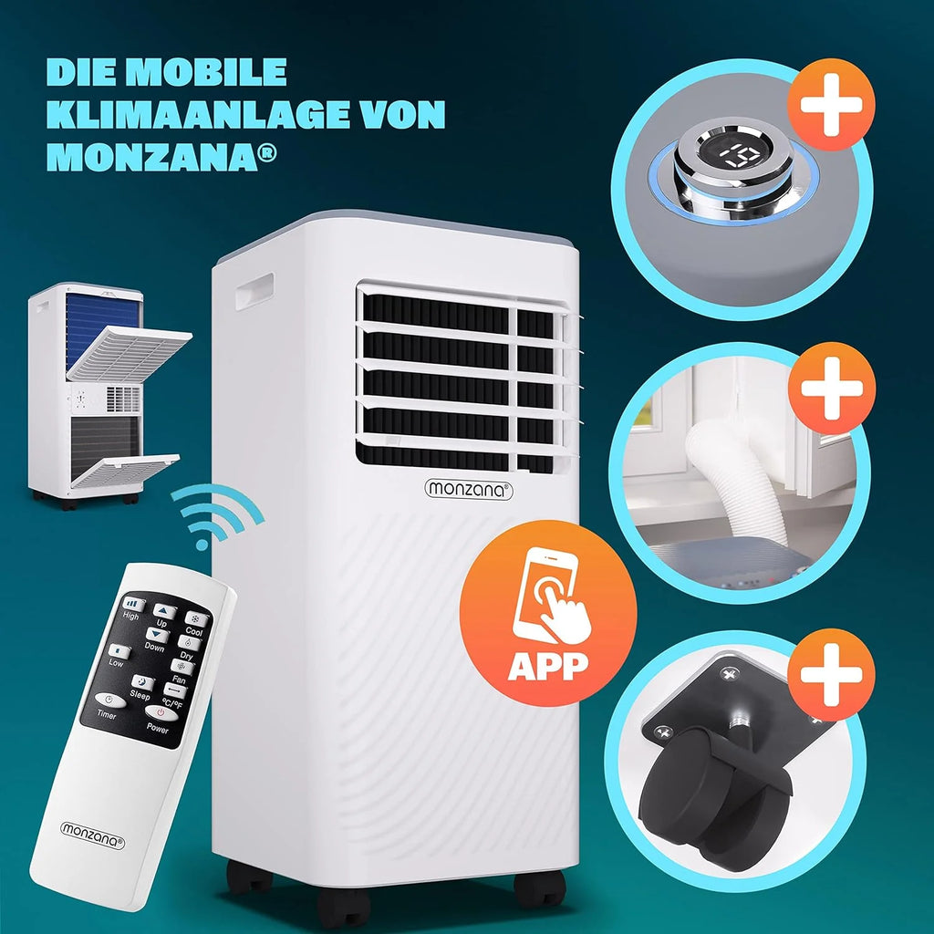 Fernbedienung der Monzana Klimaanlage