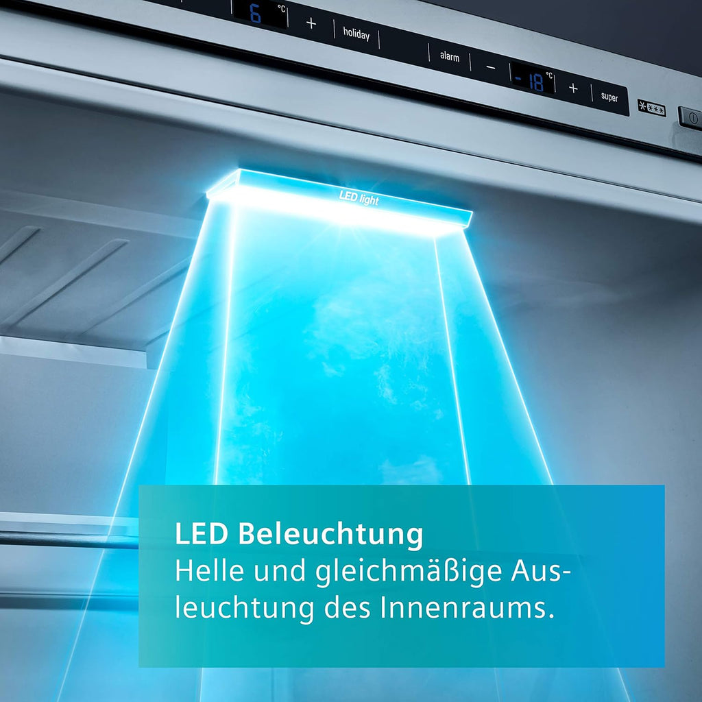 Gefriergut in durchsichtigen Boxen