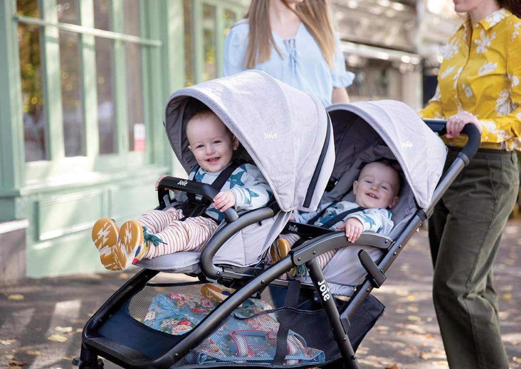 Joie Evalite Duo detail van het SoftTouch 5-punts harnas