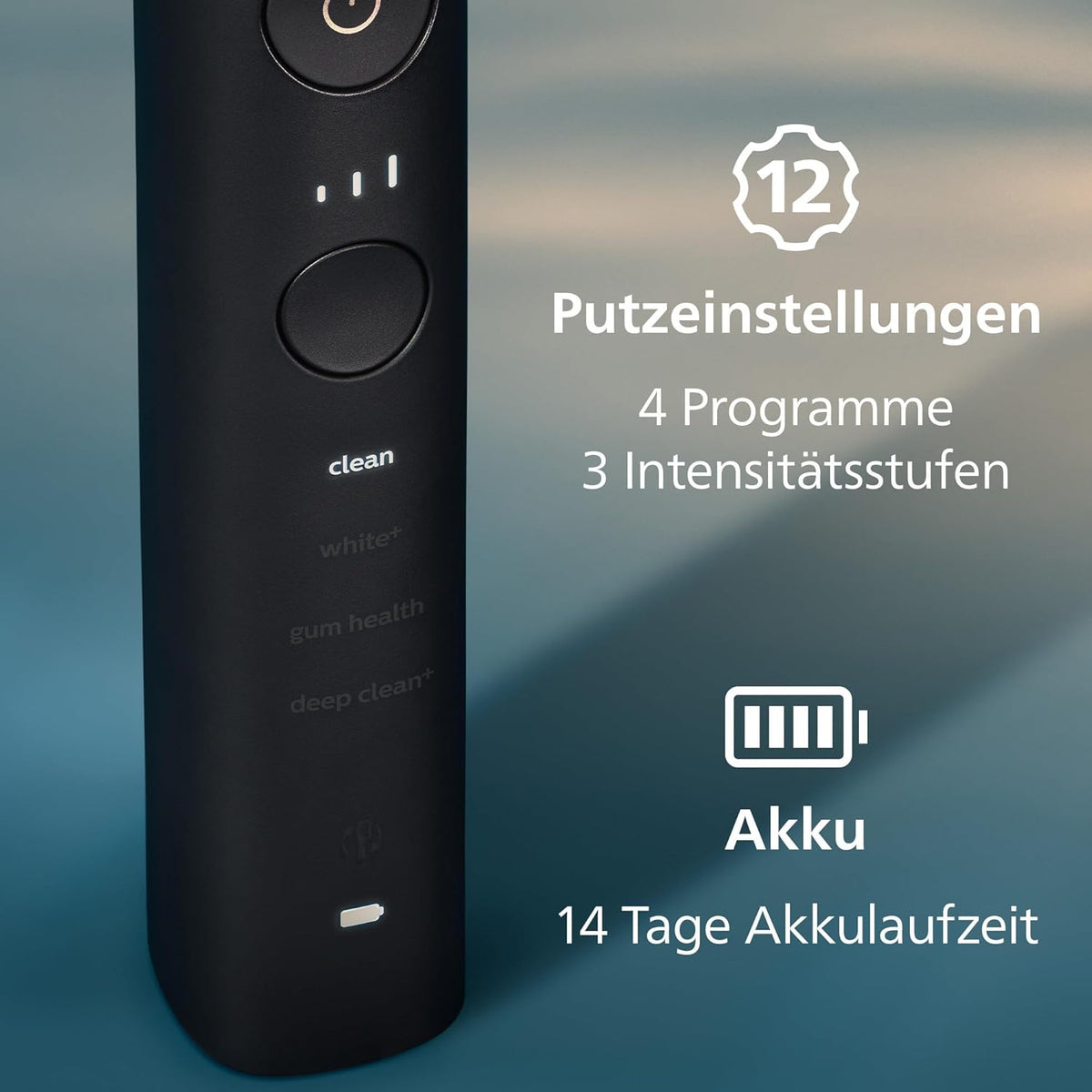 Sonicare DiamondClean 9000 elektrische Zahnbürste – Draufsicht 6/8