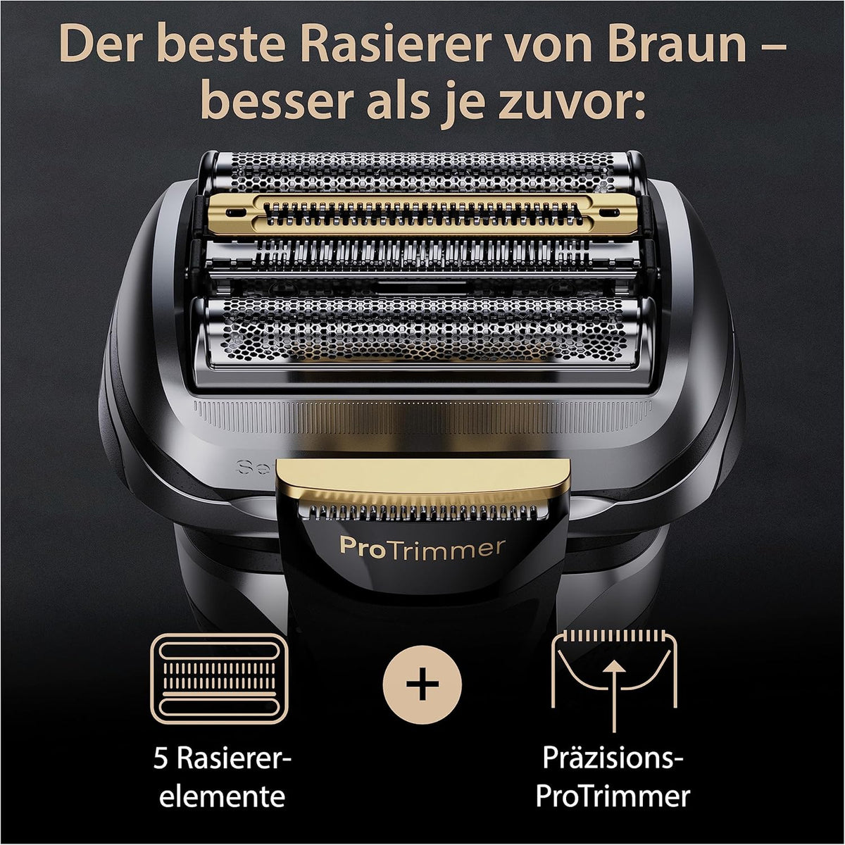 Produktbild: Braun Series 9 Pro+ Rasierer Herren – Einsatz im Wohnraum
