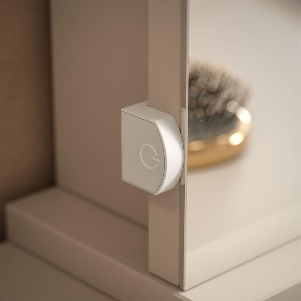 Lookway Schminktisch MADA Elite II mit LED-Spiegel – Elegant – Frontalansicht 4/15