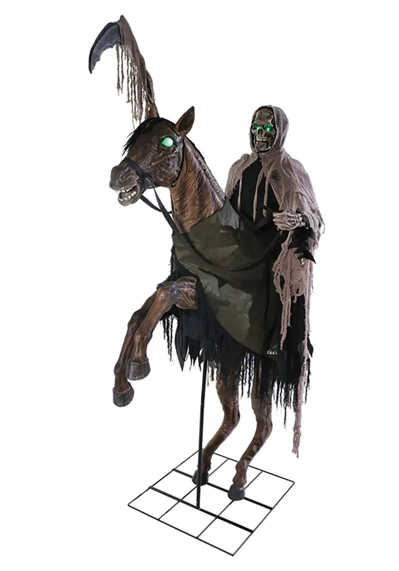 Reaper Halloween animatronic spookruiter, compleet productoverzicht