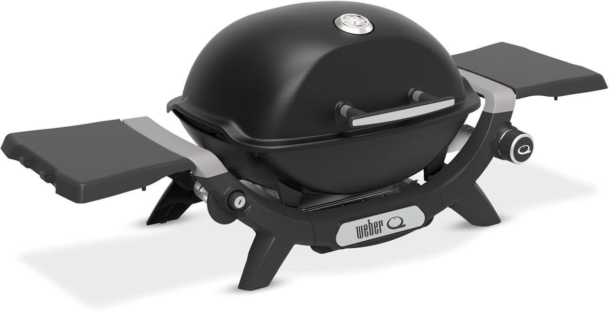 Weber Q 1200N Gasgrill Schwarz – Detailansicht