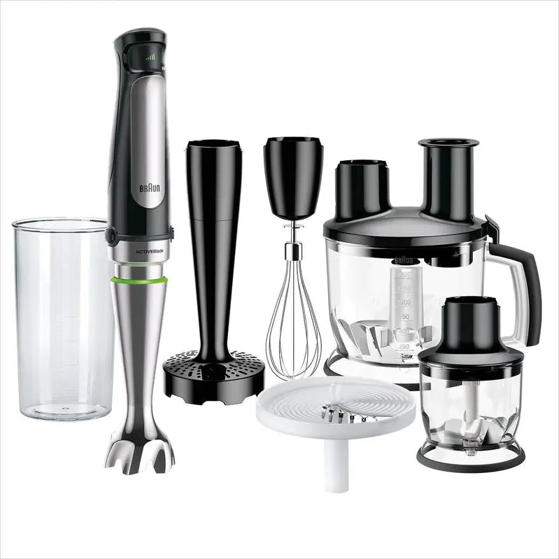 Braun MultiQuick 7 MQ7087X staafmixer in matzwart