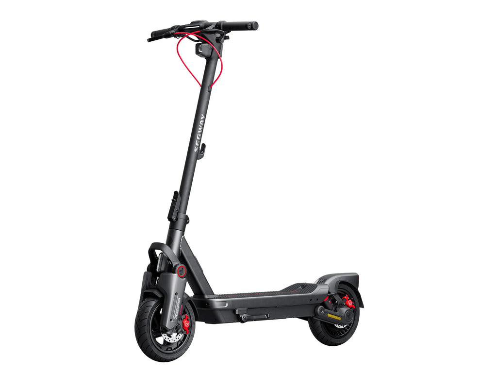 Segway Ninebot MAX G3 elektrische scooter, zijaanzicht uitgeklapt