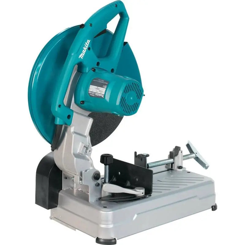 Makita LW1400 doorslijpmachine – zijaanzicht