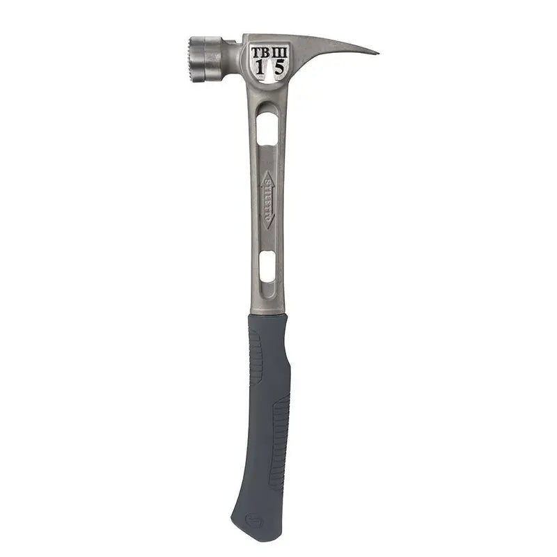 Stiletto TB3MC titanium hamer – vooraanzicht