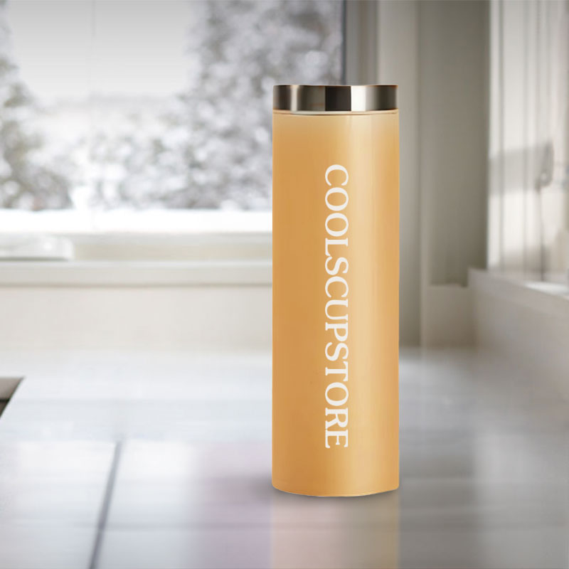 Orange 10.14 oz Small Insulated Water Purification Cup