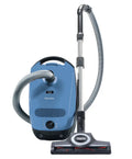 Miele Classic C1 Turbo Team stofzuiger in technisch blauw, overzicht