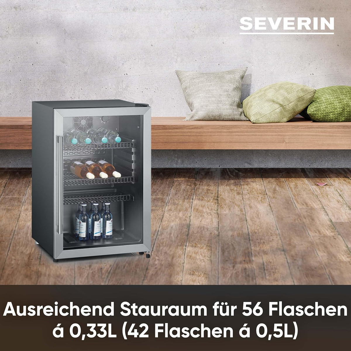 Lieferumfang des Getränkekühlschranks
