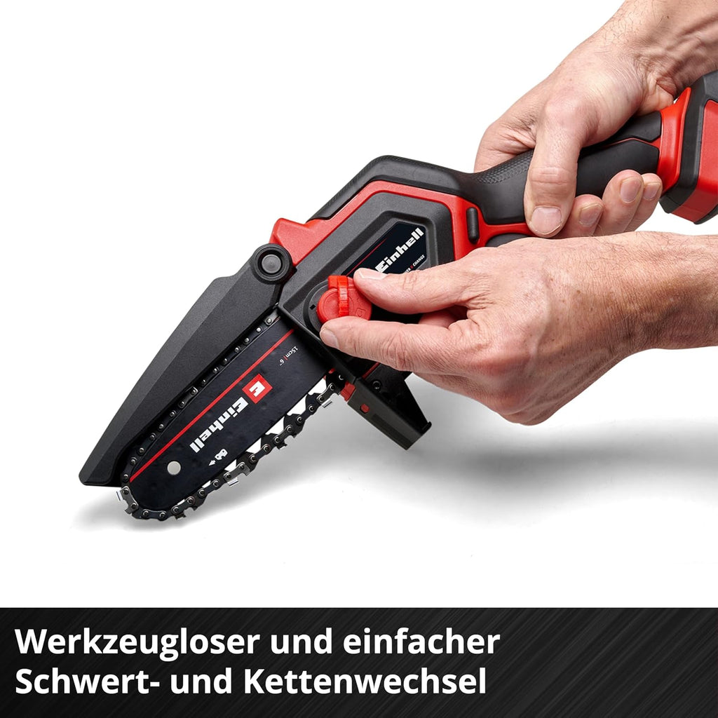 Einhell GE-PS 18/15 Li Akku-Astsäge – Bedienung