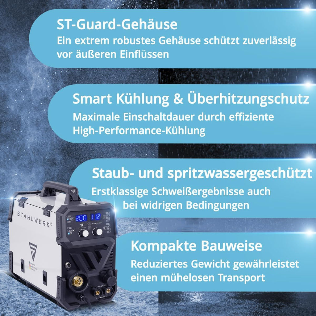 STAHLWERK MTM-200 ST Schweißgerät – Aufbau und Nutzung