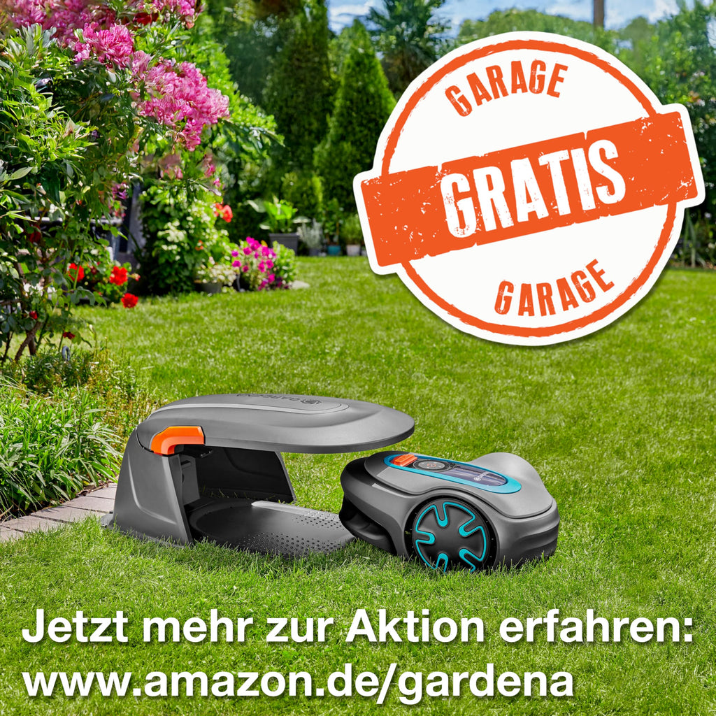 Gardena SILENO minimo robotmaaier, doos en accessoires