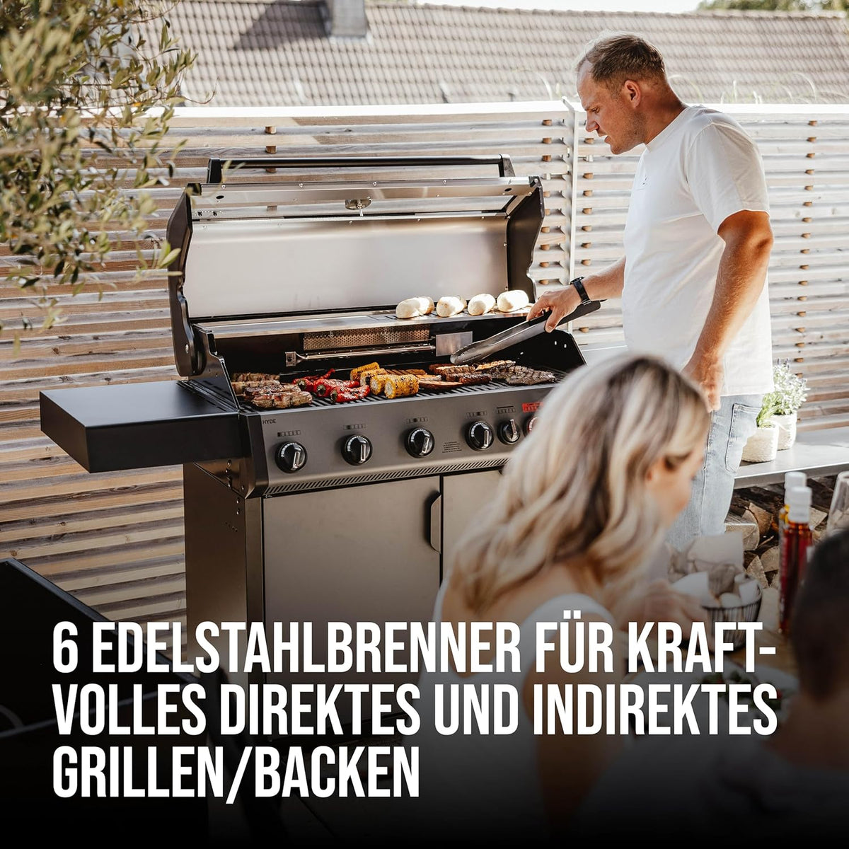Enders Gasgrill Hyde 6 SIKR Turbo – Detailansicht 3/5