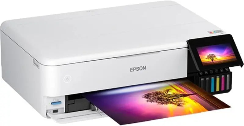 Epson EcoTank ET-8550 printer – detail van bediening en knoppen