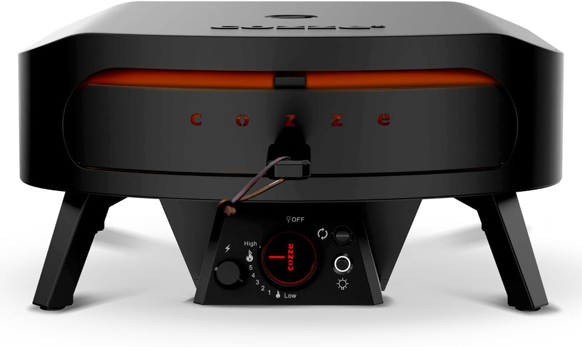 cozze 17 Zoll Gas-Pizzaofen Black Edition – Gesamtansicht