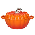 Le Creuset Signature pompoen braadpan in oranjerode emaille