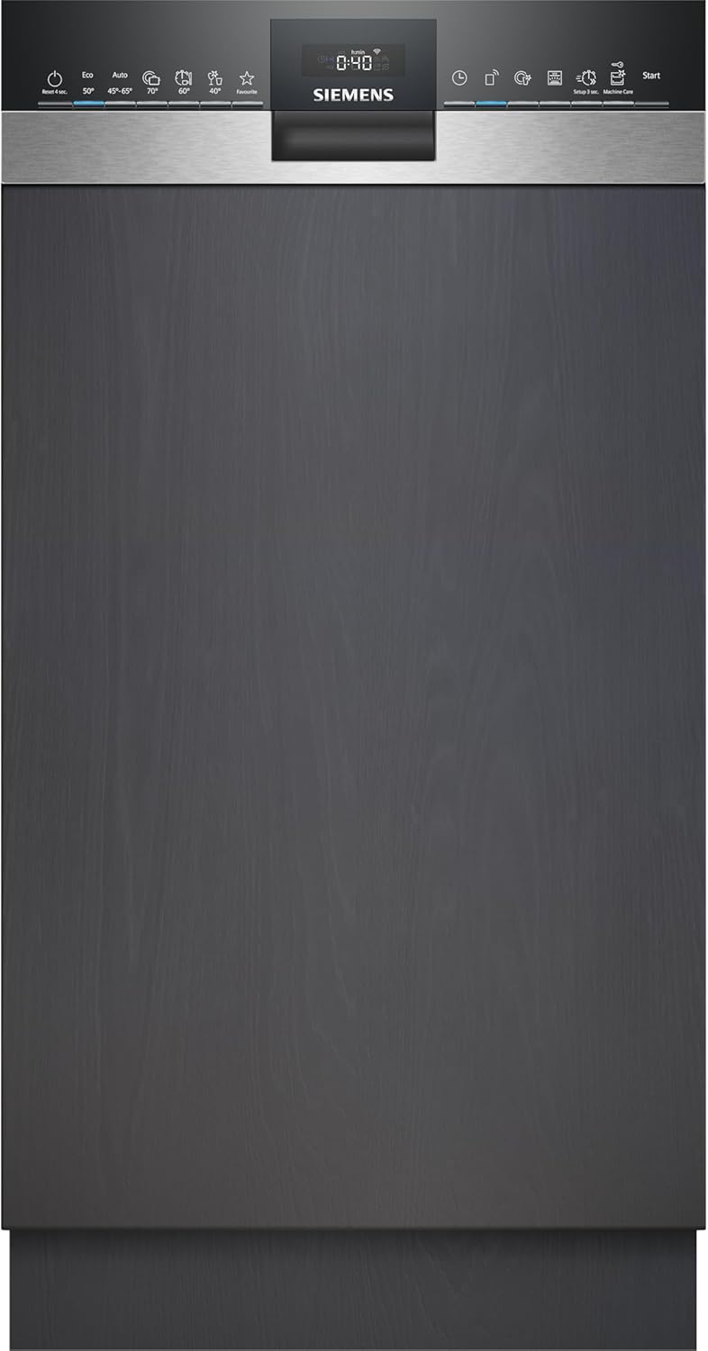 Siemens iQ500 Geschirrspüler SR65YX08ME, 45 cm vollintegriert, Zeolith, aquaStop, Home Connect