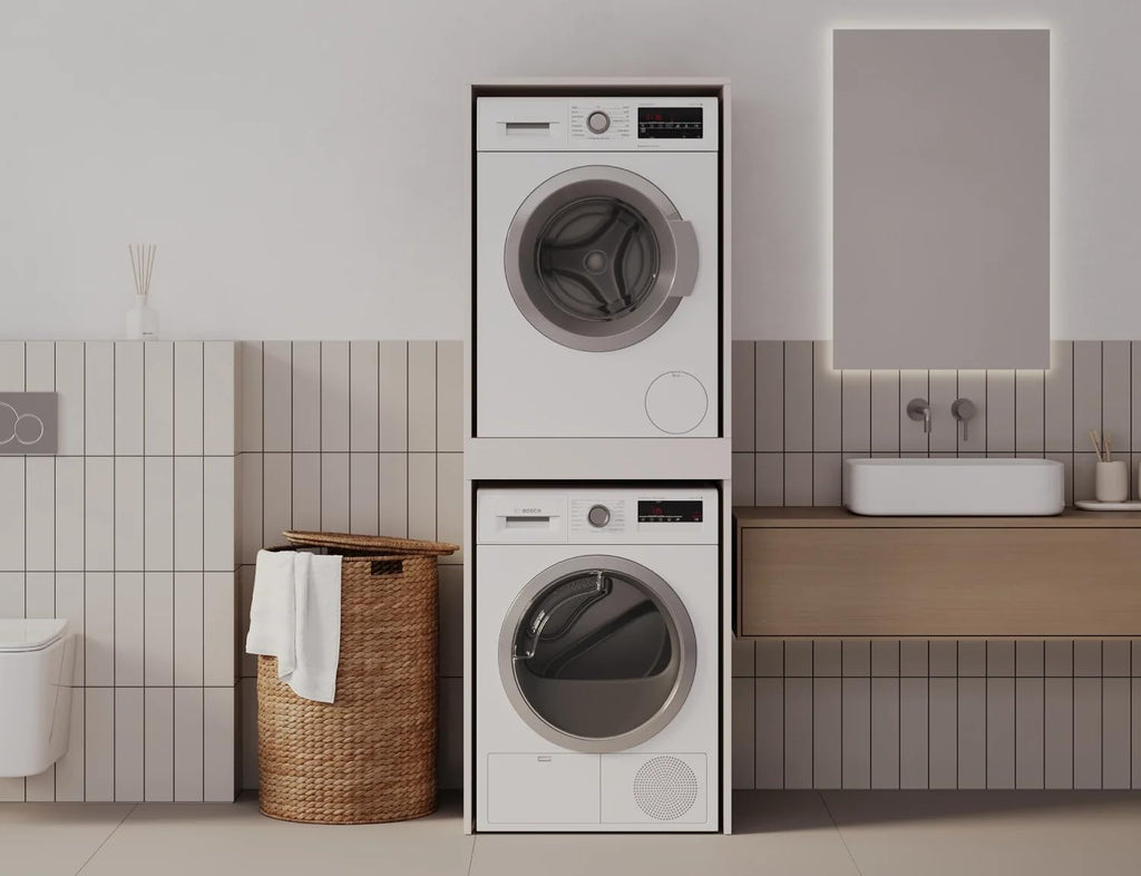PLATAN ROOM witte stapelkast - wandmontage bevestiging