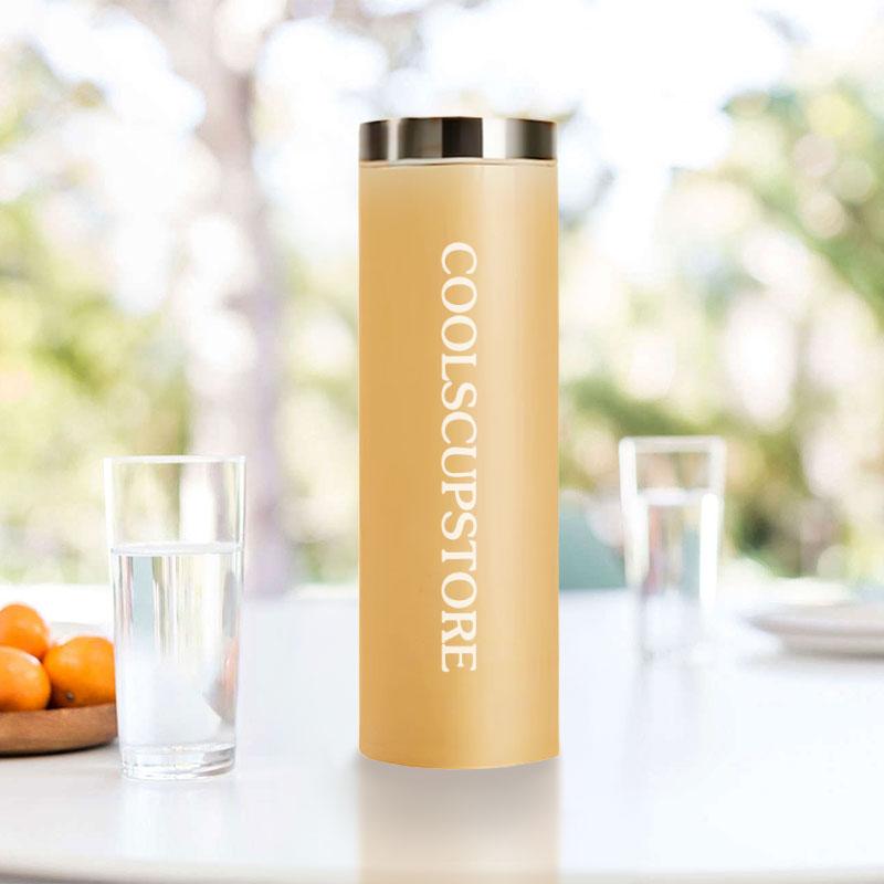 Orange 10.14 oz Small Insulated Water Purification Cup