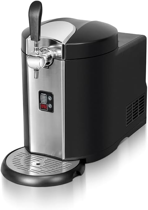 Machine à Bière Avec Compresseur 5l Noir/inox - KCPPROBIER