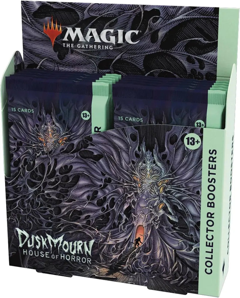 MTG Duskmourn Collector Booster Box, vooraanzicht van de doos