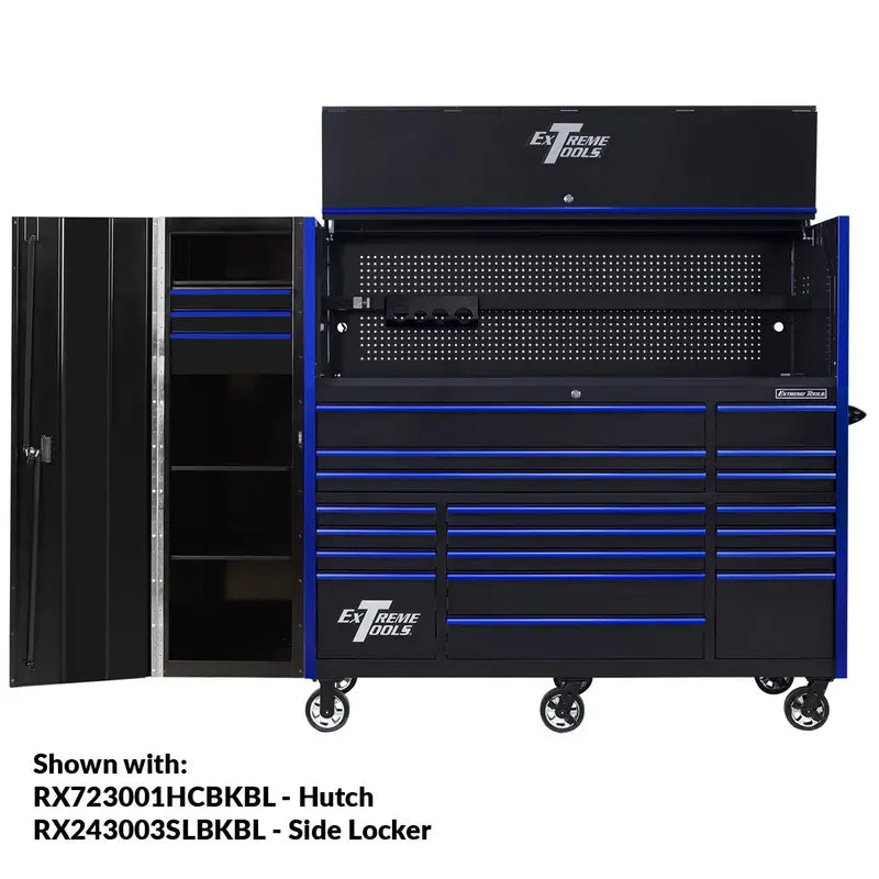 Uitgetrokken laden van de Extreme Tools gereedschapswagen