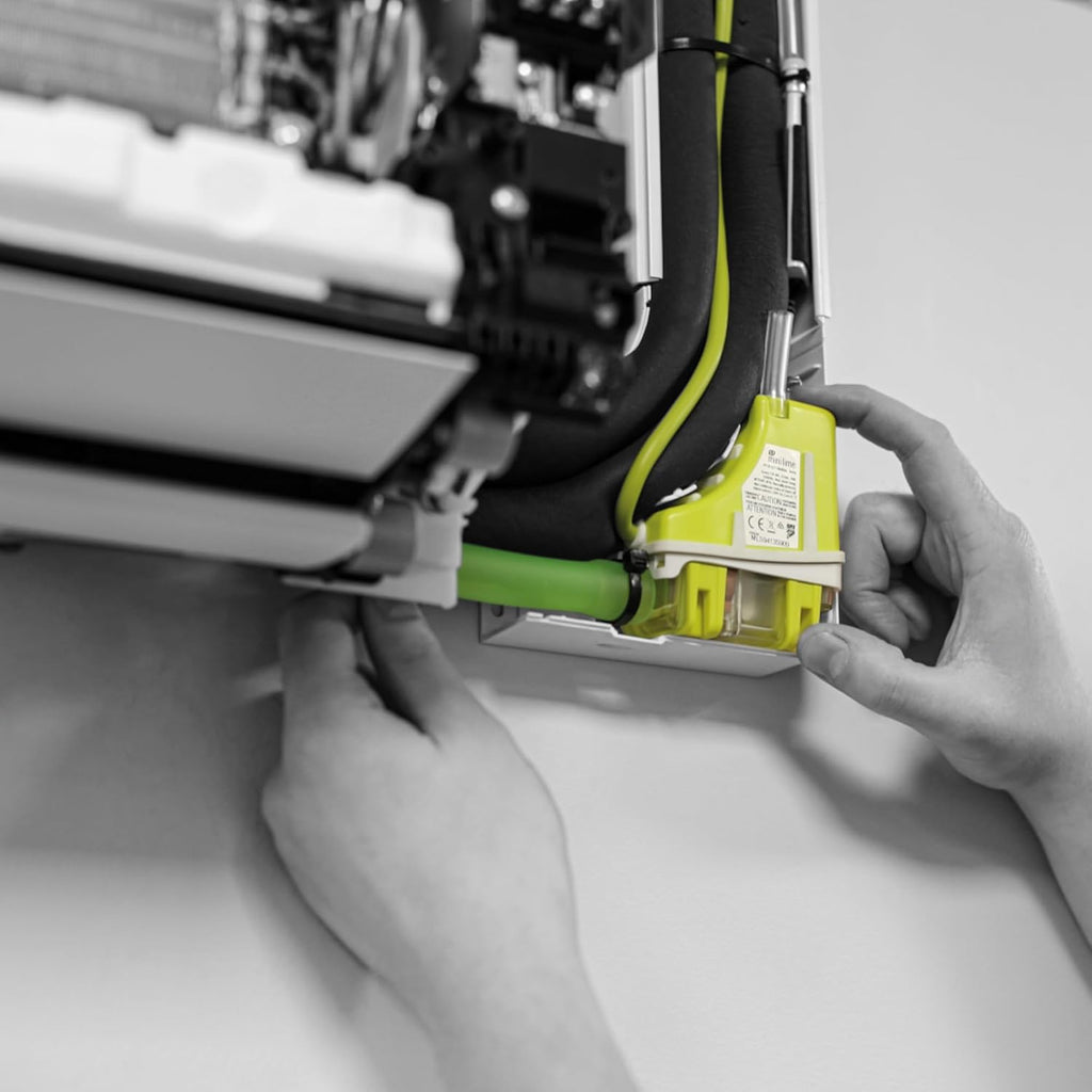 ASPEN Silent+ Mini Lime Kondensatpumpe – Zubehör und Lieferumfang