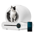 Pumba 8500 CleanKitty Smart kattenbak, witte zelfreinigende kattenbak