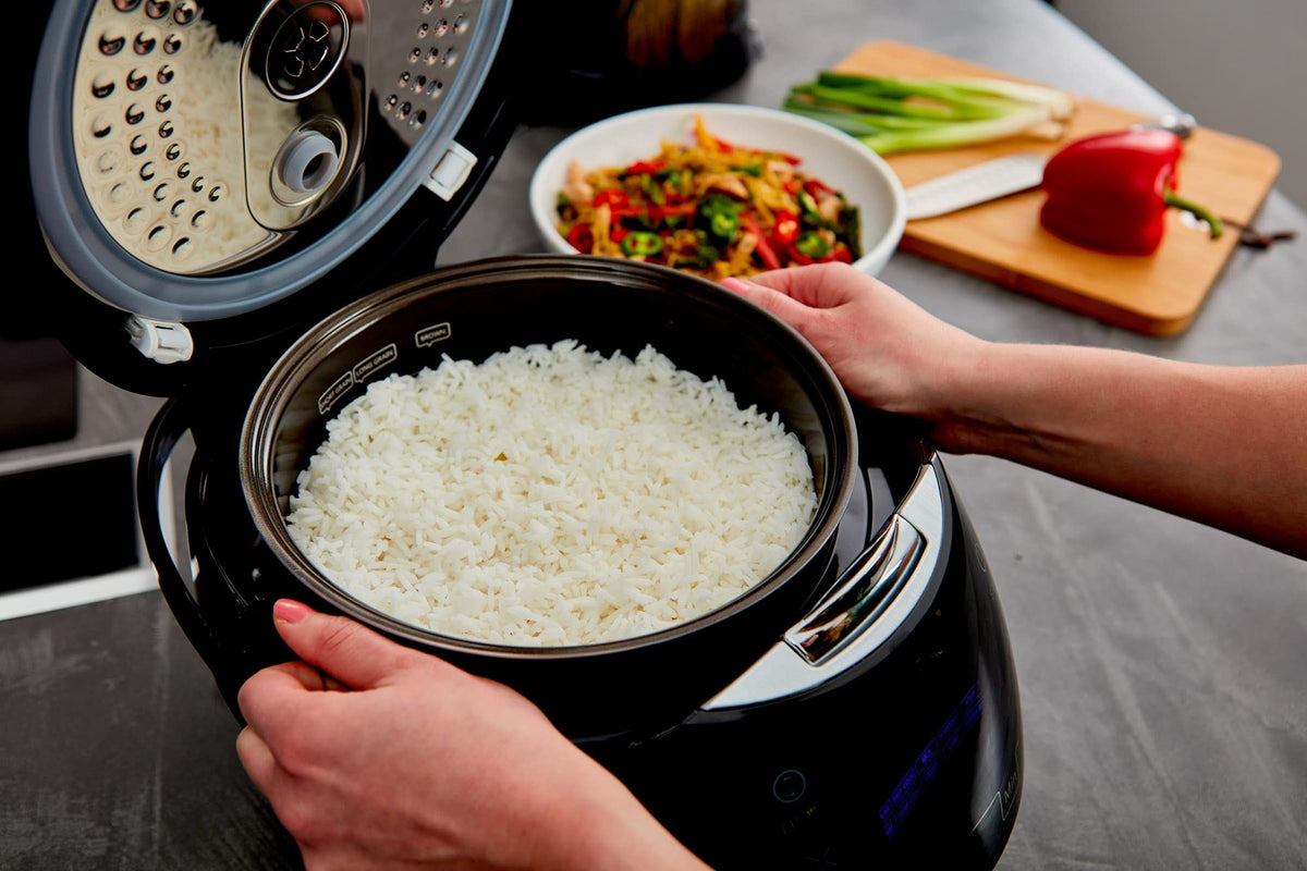 Yum Asia Sakura rijstkoker – LED display en Motouch bedieningspaneel