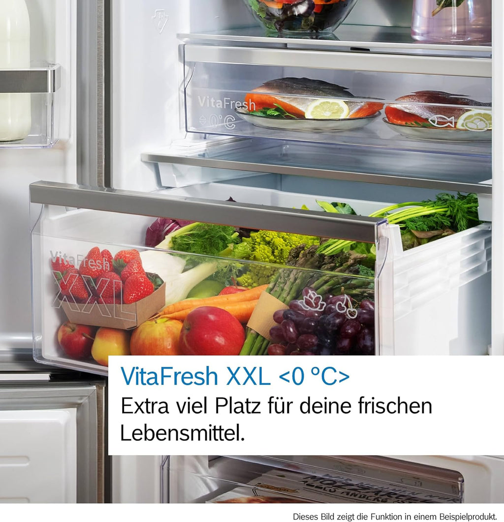 Bosch KGN49AIBT Kühl-Gefrier-Kombination – Seitenansicht