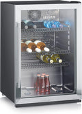 SEVERIN Flaschenkühlschrank FSK 8840 in Schwarz/Silber
