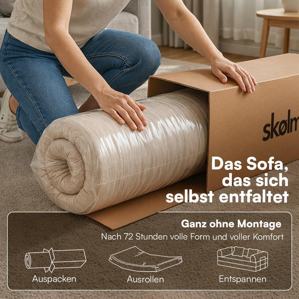 Weicher Cordstoff in der Nahaufnahme