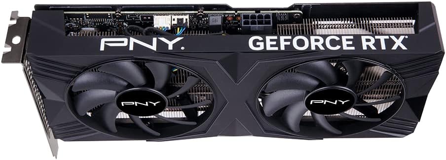 PNY GeForce RTX? 4060 Ti 16GB Verto Dual Fan Edition Carte Graphique DLSS 3