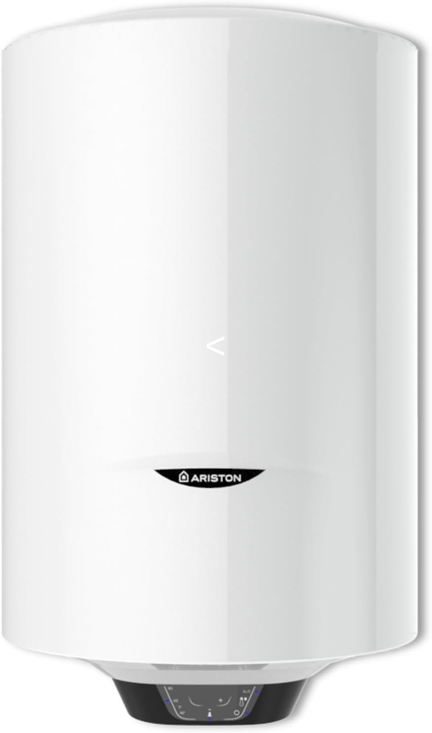 Ariston PRO1 ECO 80L - Chauffe-eau Electrique Vertical Mural ?450 mm - Intelligent Fonction ECO - Classe B - Con?u et fabriqué pour être installé en France