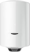 Ariston PRO1 ECO 80L - Chauffe-eau Electrique Vertical Mural ?450 mm - Intelligent Fonction ECO - Classe B - Con?u et fabriqué pour être installé en France