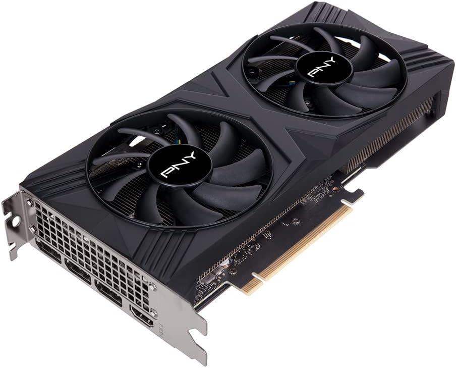 PNY GeForce RTX? 4060 Ti 16GB Verto Dual Fan Edition Carte Graphique DLSS 3