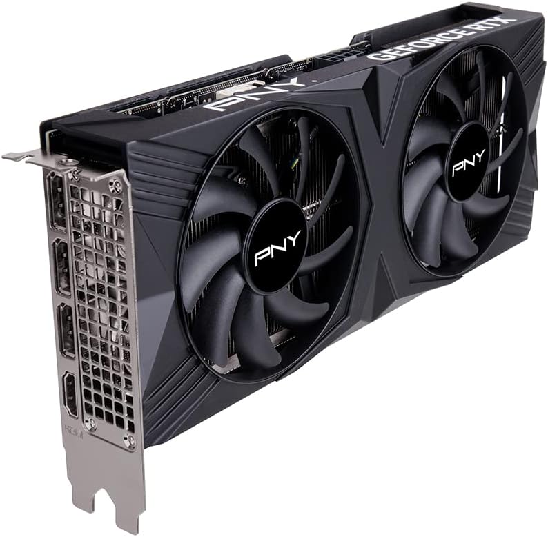 PNY GeForce RTX? 4060 Ti 16GB Verto Dual Fan Edition Carte Graphique DLSS 3