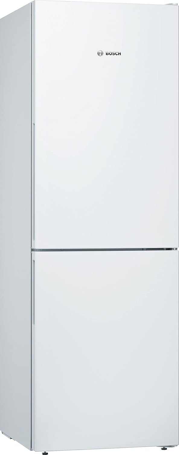 Bosch KGV33VWEAS, Série 4, Réfrigérateur congélateur, Pose libre, 176 x 60 cm, 195 L / 94 L, Blanc