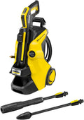 K?rcher Nettoyeur Haute Pression K 5 Power Control, Pression : Max. 145 Bar, Débit : 500 l/h, Surface : 40 m2/h, Filtre à Eau, Poids : 13 kg, Flexible et Pistolet Haute Pression, Rotabuse, Lance
