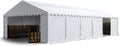 TOOLPORT Tente de Stockage 6x12 m abri bache PVC 700 N imperméable Blanc