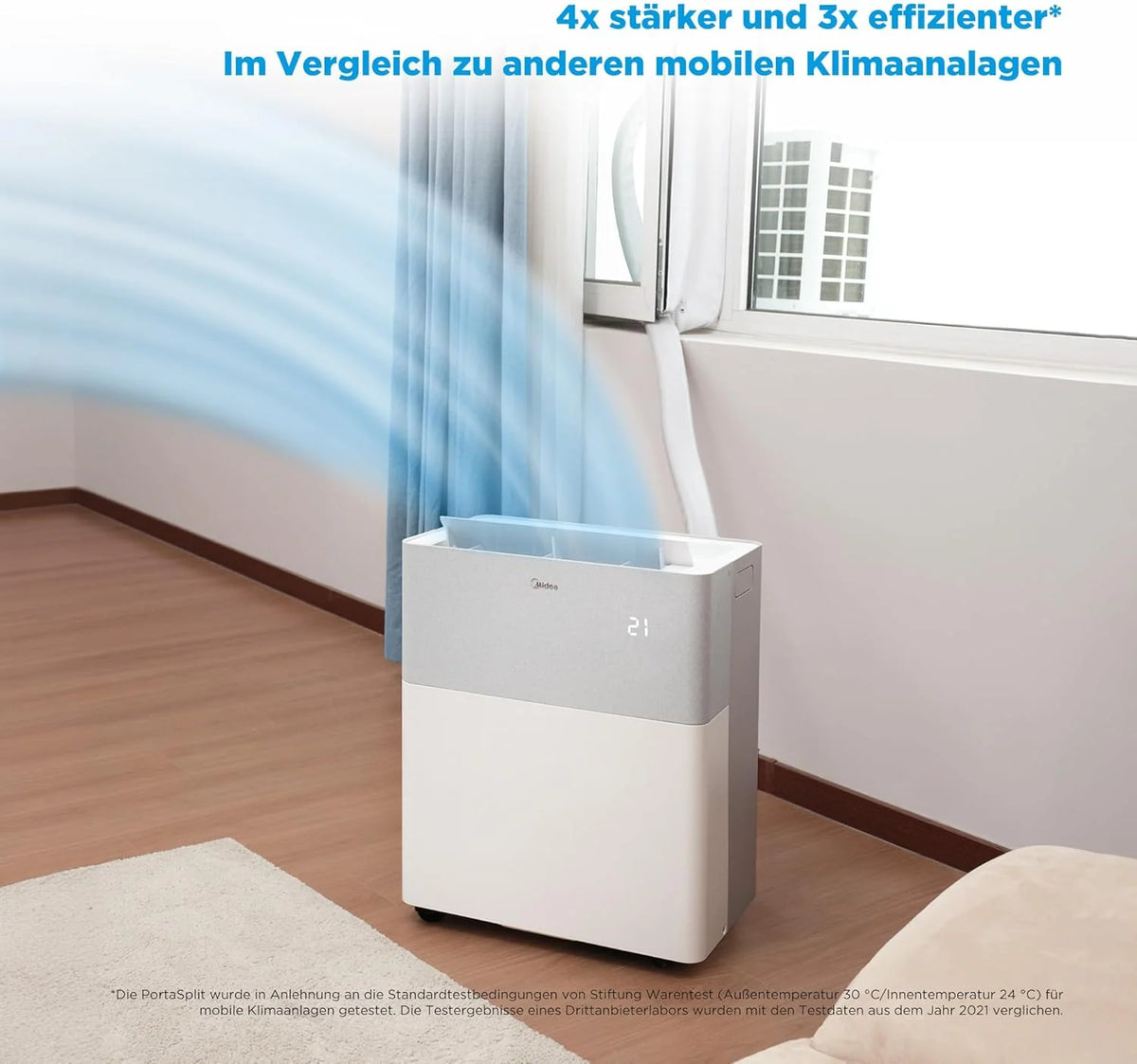 Midea Portasplit mobile Klimaanlage – Aufbau und Nutzung