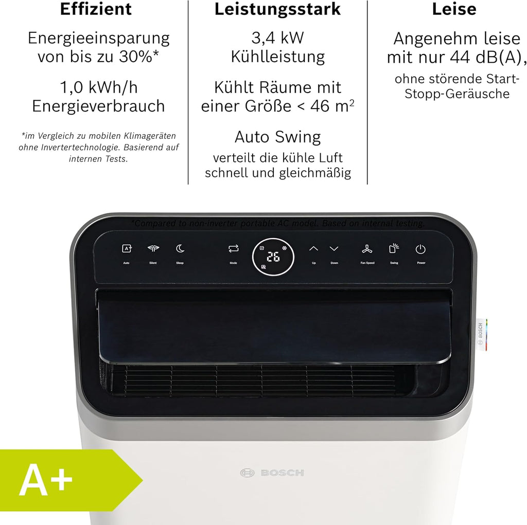 Bosch Cool 4000 Mobiles Klimagerät - 3-in-1: Klimagerät – Anwendung 9/66