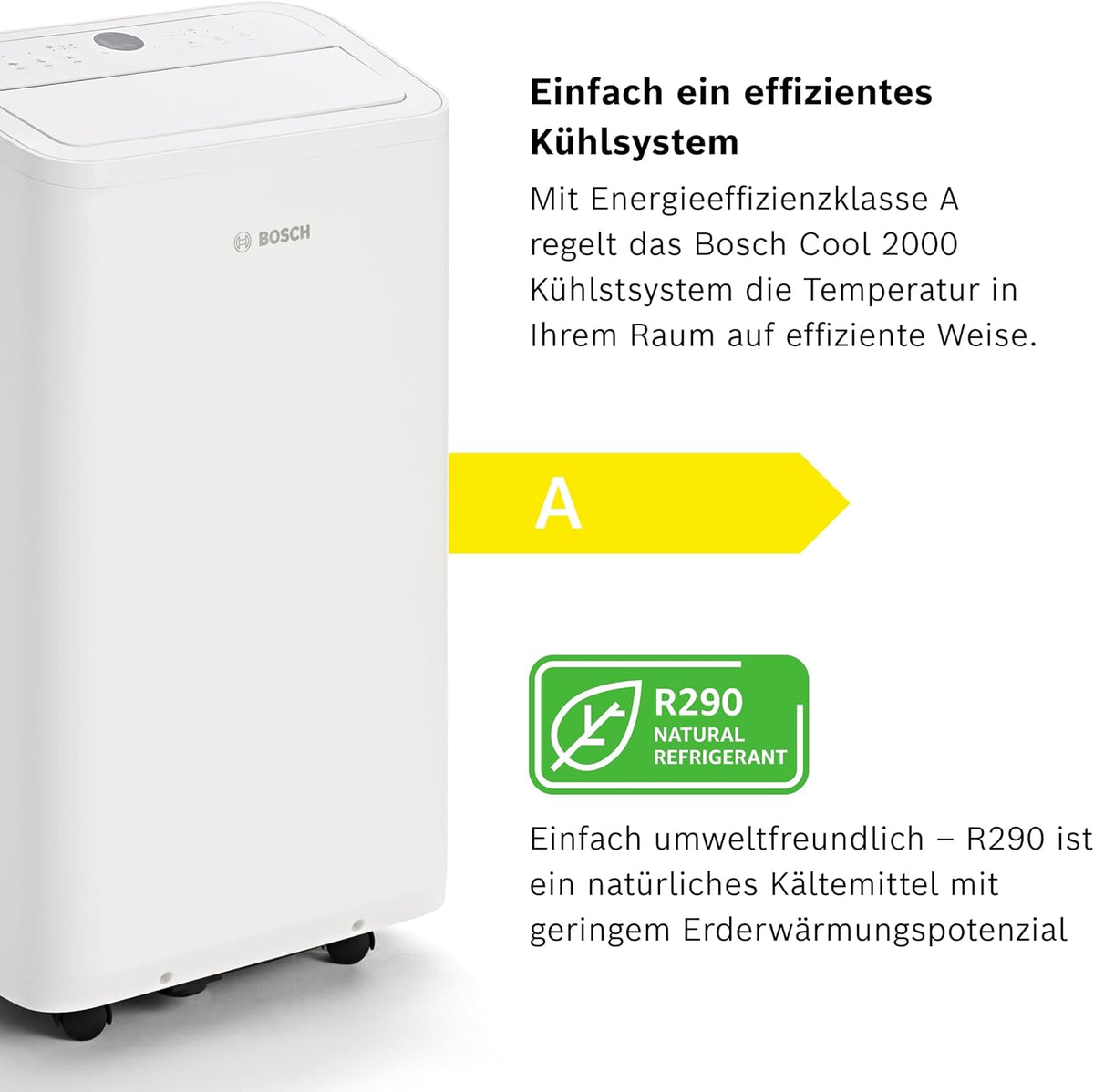 Bosch Cool 4000 Mobiles Klimagerät - 3-in-1: Klimagerät – Rückansicht 25/66